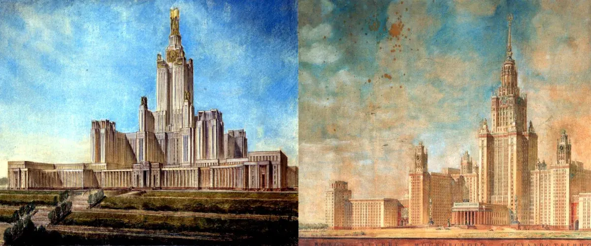 История строительства главного здания МГУ: факты, мифы и легенды