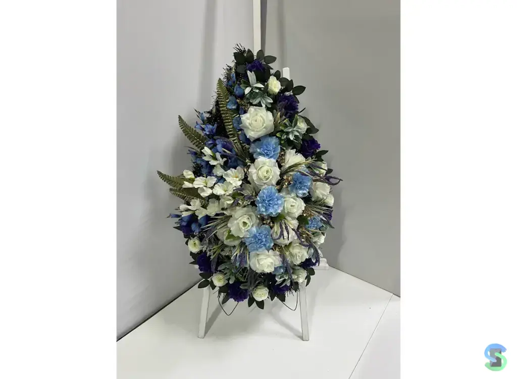 Венок на похороны "Ария" 90 см.